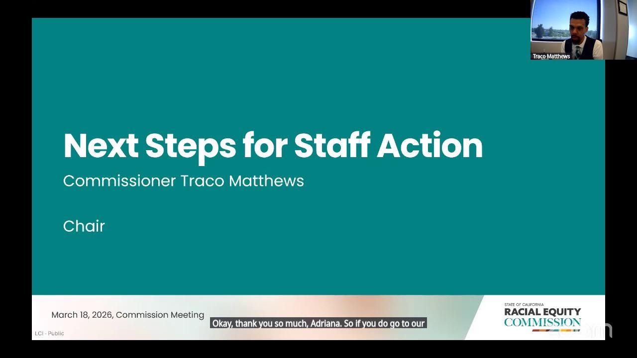Racial Equity Commission Meeting #11
