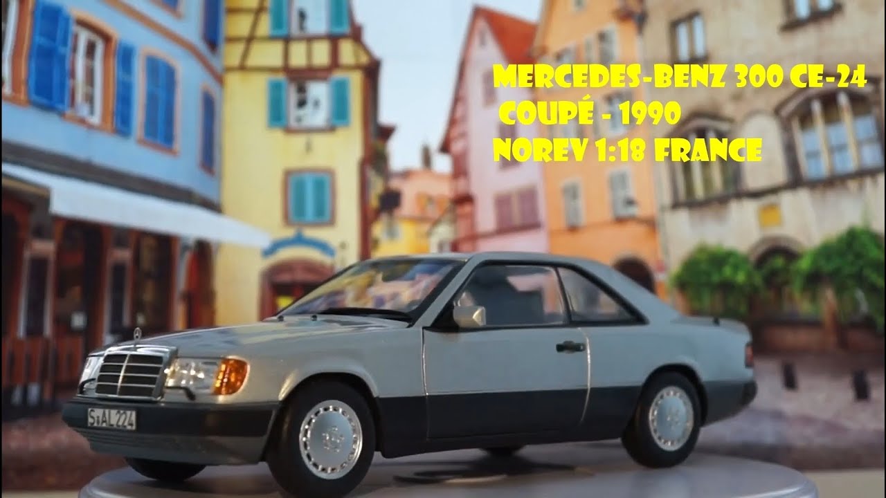 Mercedes Benz 300 CE 24 Coupe 1990 Norev 1/18 Diecast