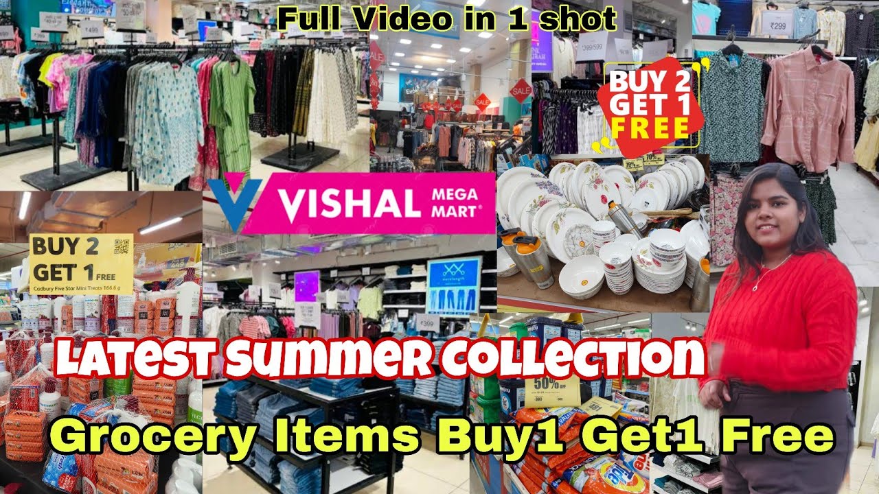 Vishal Mega Mart Today Offers | Summer Latest collection 2026 | 50%off के साथ