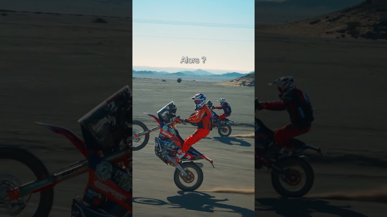 Les wheeling de Charlie et Benji