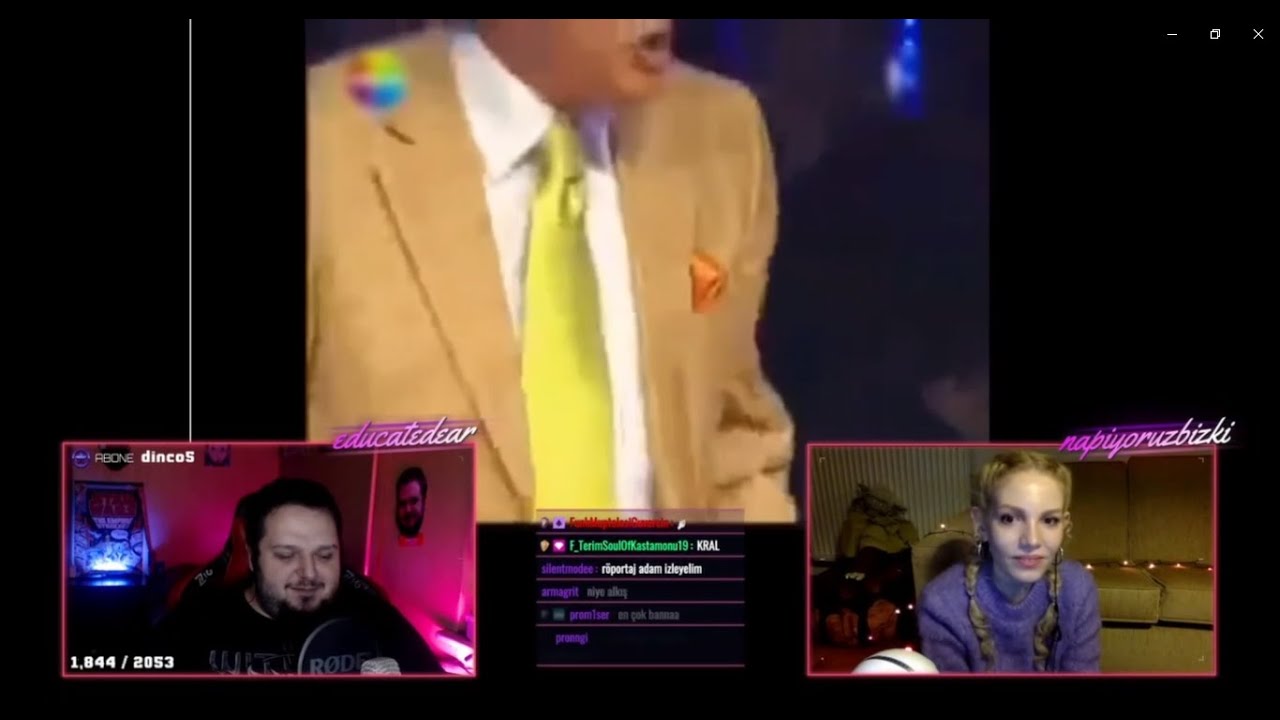 Educatedear - Turkish Tv Fights İzliyor w/Ece