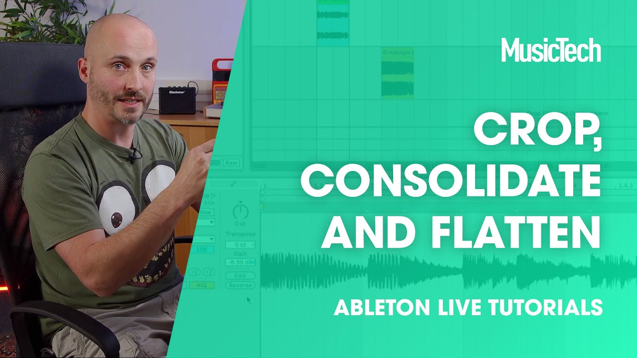 Обучающие материалы Ableton Live: обрезка, объединение и выравнивание