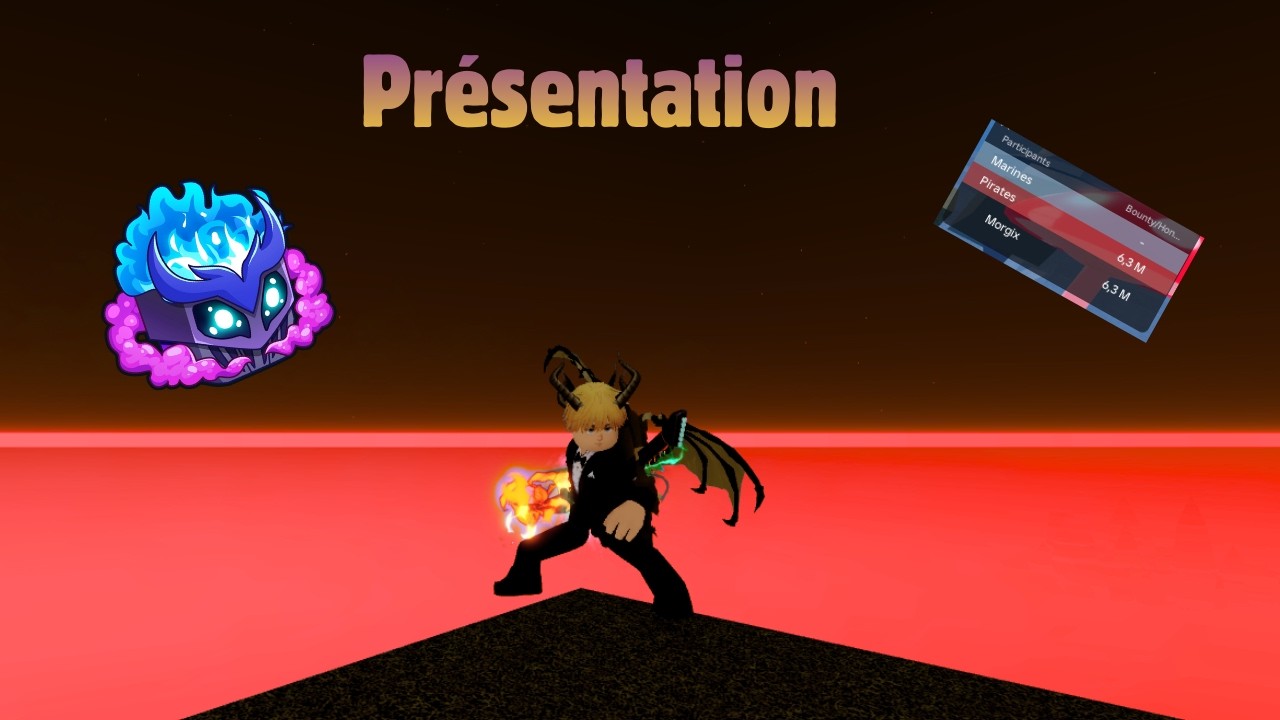 Présentation de mon compte Blox Fruit et de la chaîne Youtube