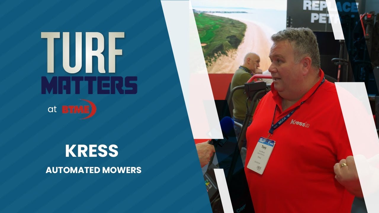 Automated golf course maintenance from Kress