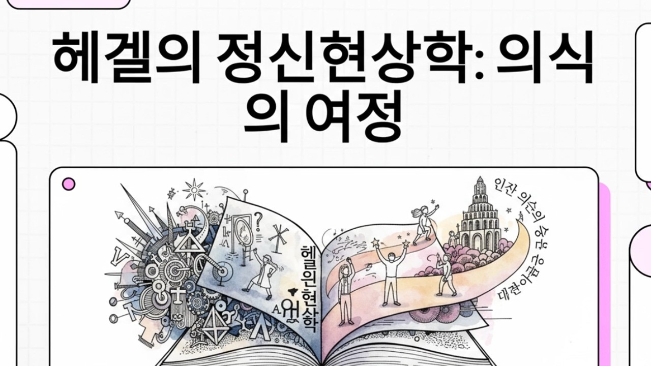 36. 정신현상학 (헤겔) - 의식의 발전 과정을 변증법으로 서술한 관념론 철학의 정점