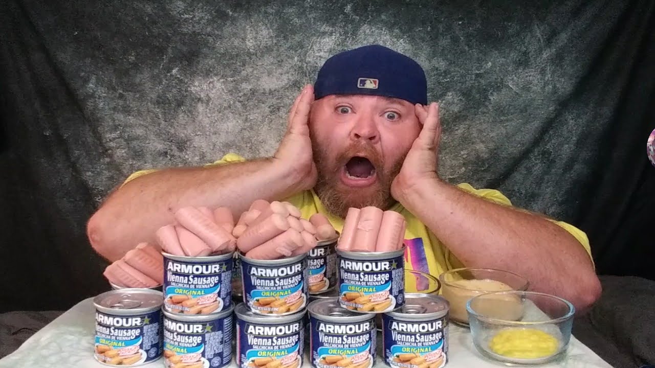 100 VIENNA SAUSAGE CHALLENGE MUKBANG CREATED BY @PR GANG Y'ALL!!!
