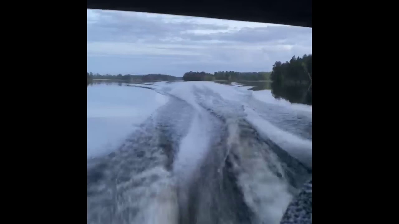 Ockelbo b&aring;t med 10hk utombordare! Toppar 51km/h