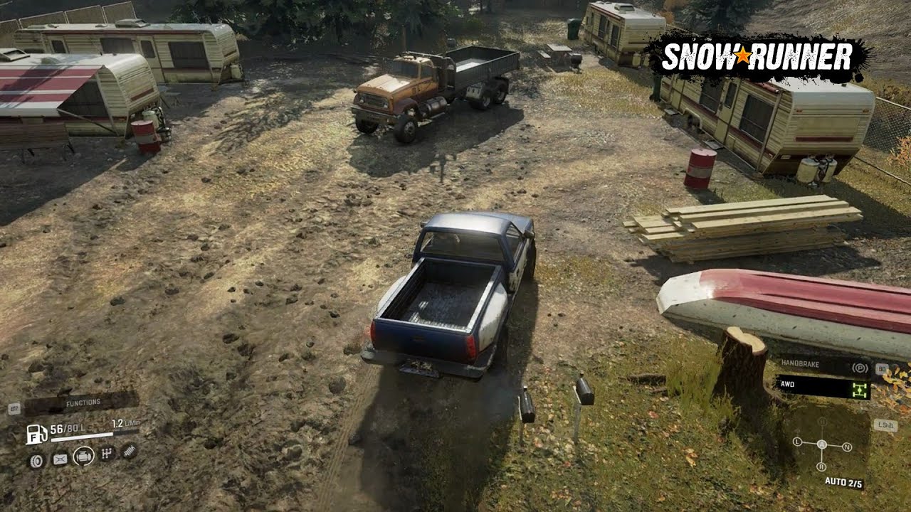 SnowRunner - Michigan ep4 - New trucks for our company and few upgrades (Timelapse, No Commentary)