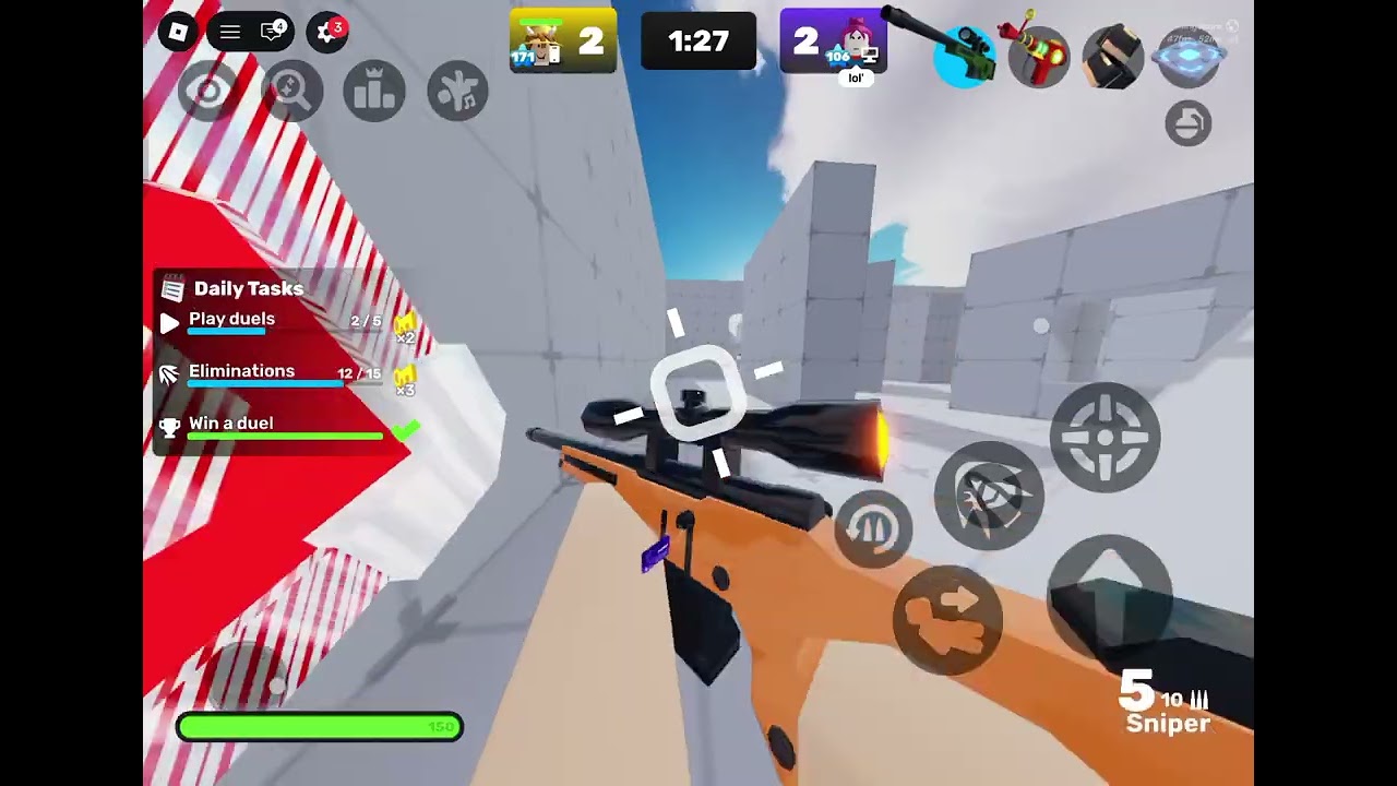 sniping people