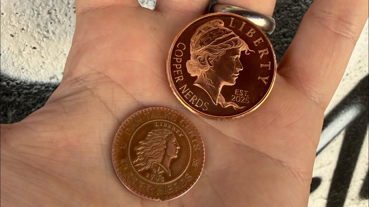 Предварительный обзор торгового токена DTC-2 &ldquo;EMERGING LIBERTY&rdquo; Liberty Cap 5&cent;!
