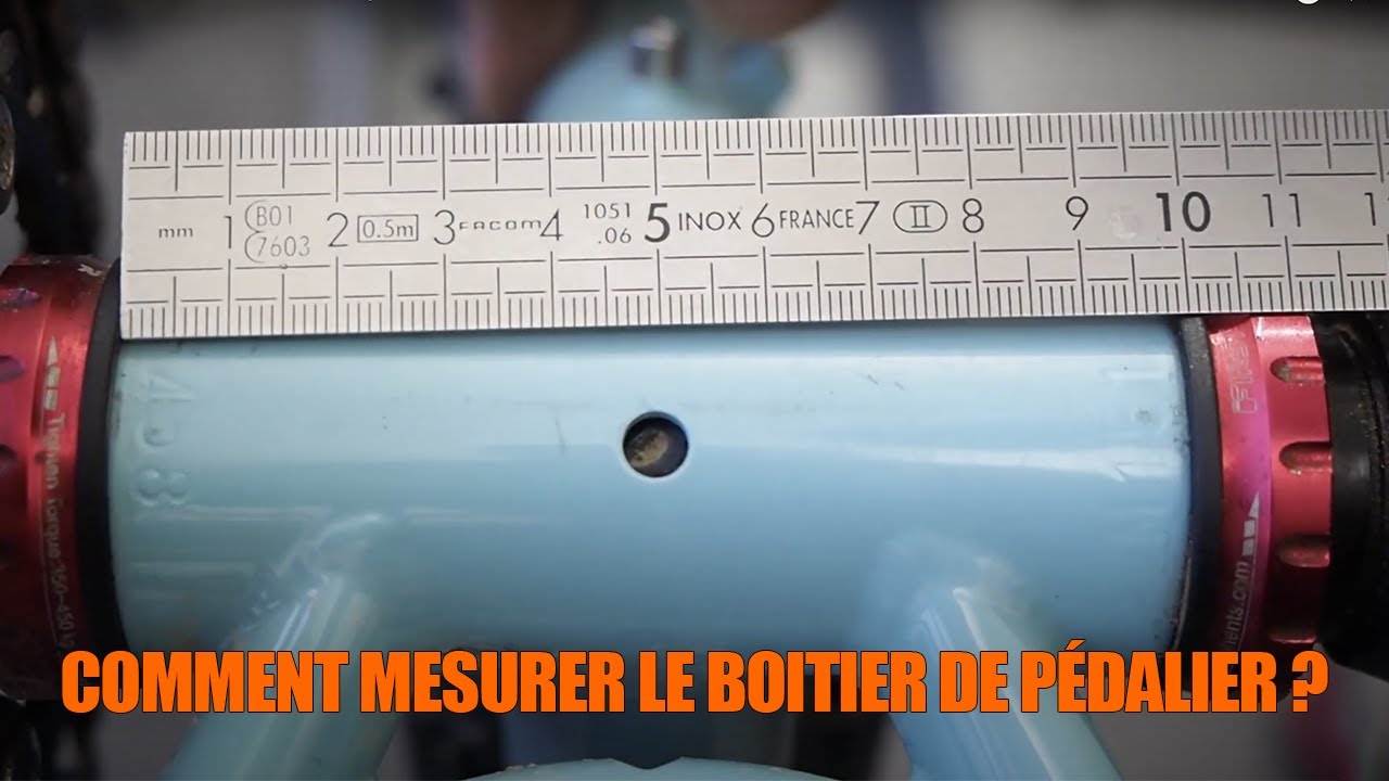 Comment mesurer le boitier de p&eacute;dalier de son v&eacute;lo