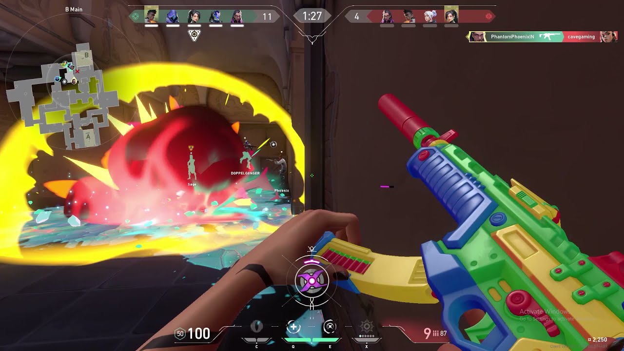 Maxing out Blastx Spectre | Valorant Gameplay