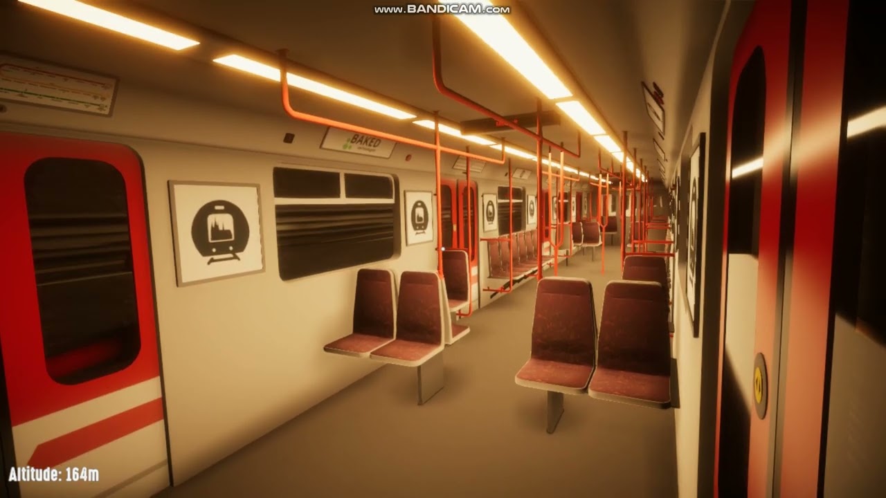 PRAGUE METRO SIMULATOR | Linka B | Karlovo Namesti - Florenc | 81-71M