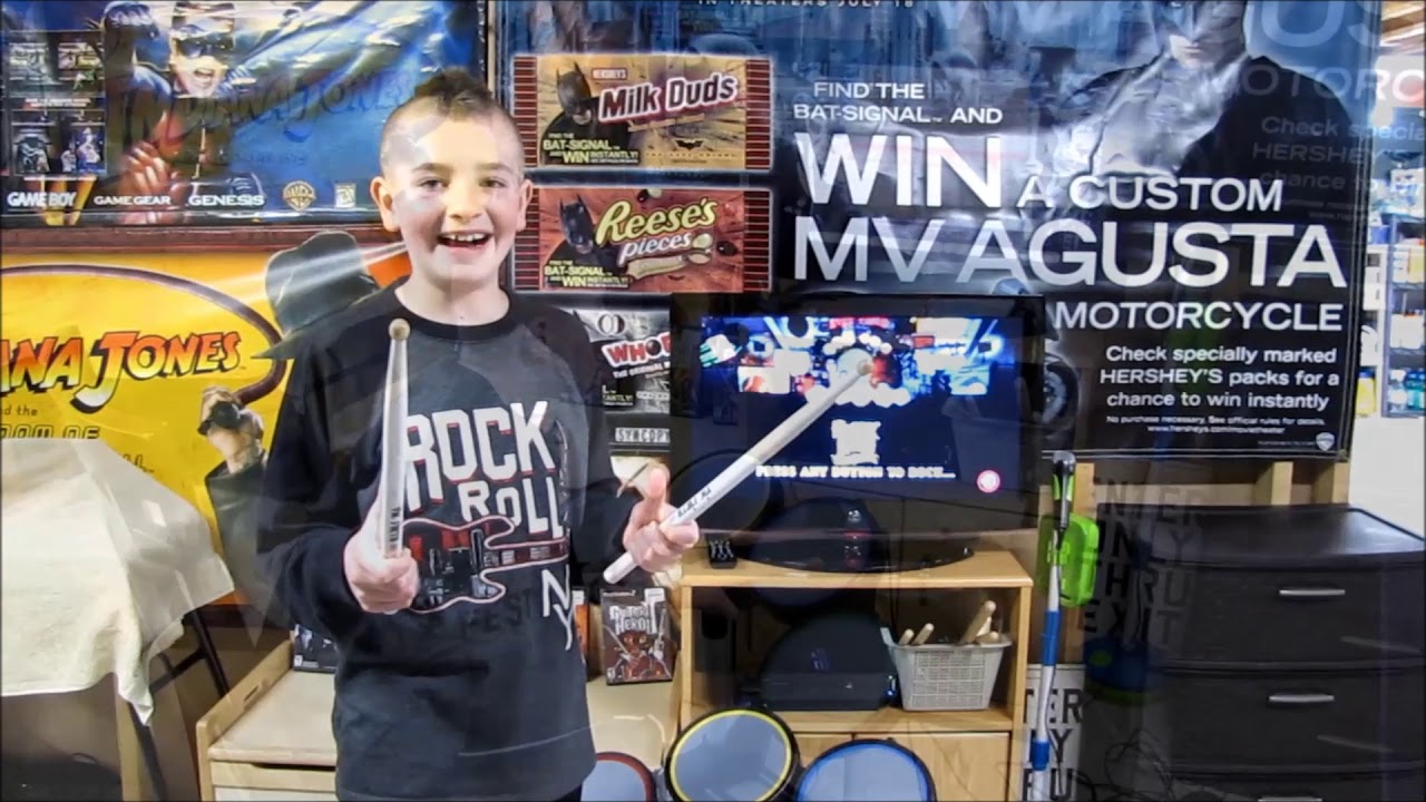 Guitar Hero & Rock Band (PS2) Guitar, Drums, Microphone Review