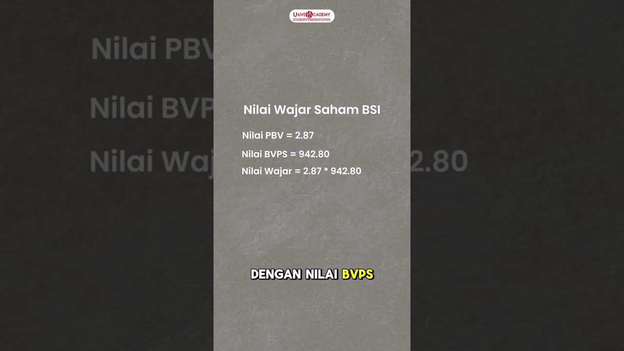 Ternyata, Begini Cara Menilai Harga Wajar Saham!