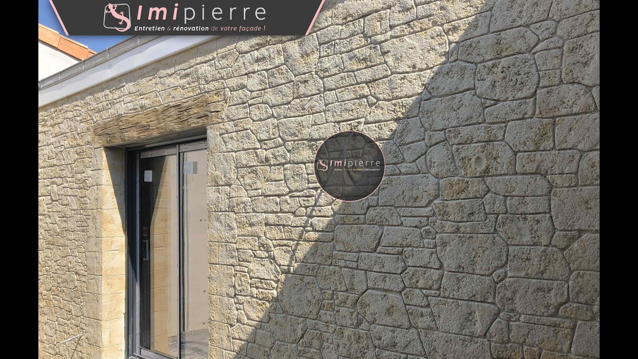 Enduit imitation pierre IMIPIERRE : QUAND L'ENDUIT DEVIENT PIERRE !