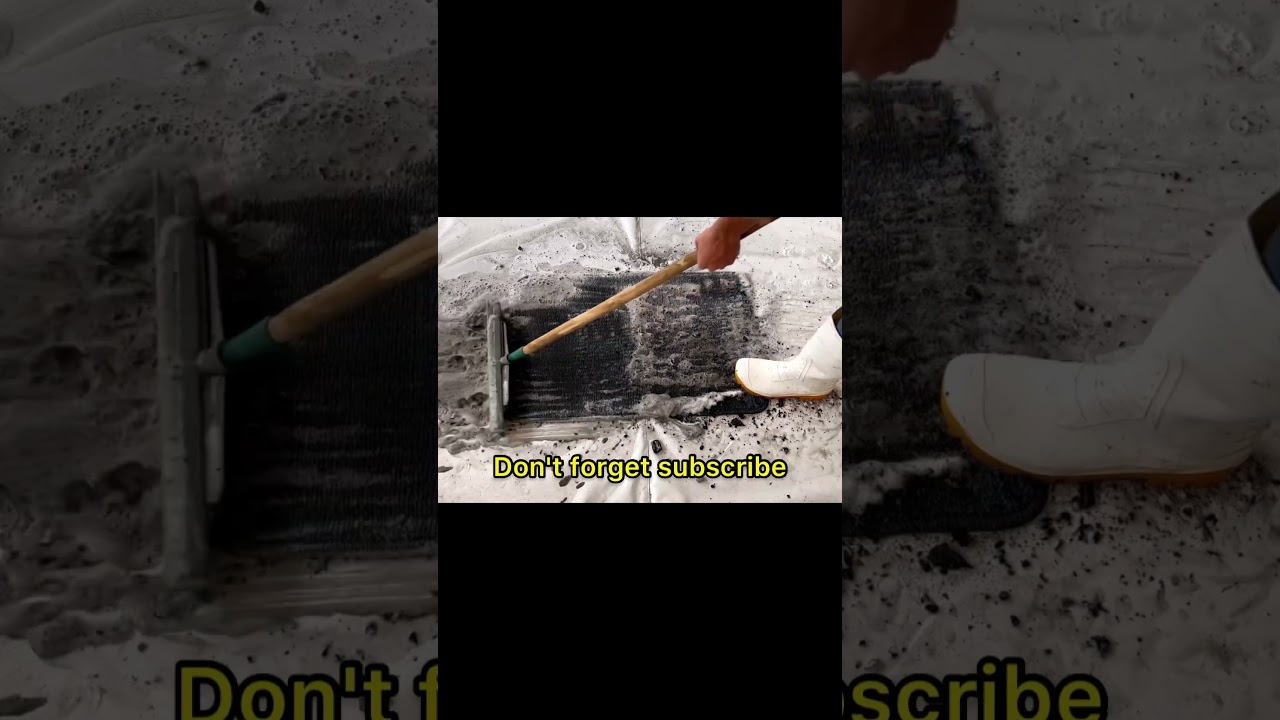 Asmr:very dirty and black carpet. #shorts #shortvideo #carpetcleaning #rugcleaning #relaxing #asmr