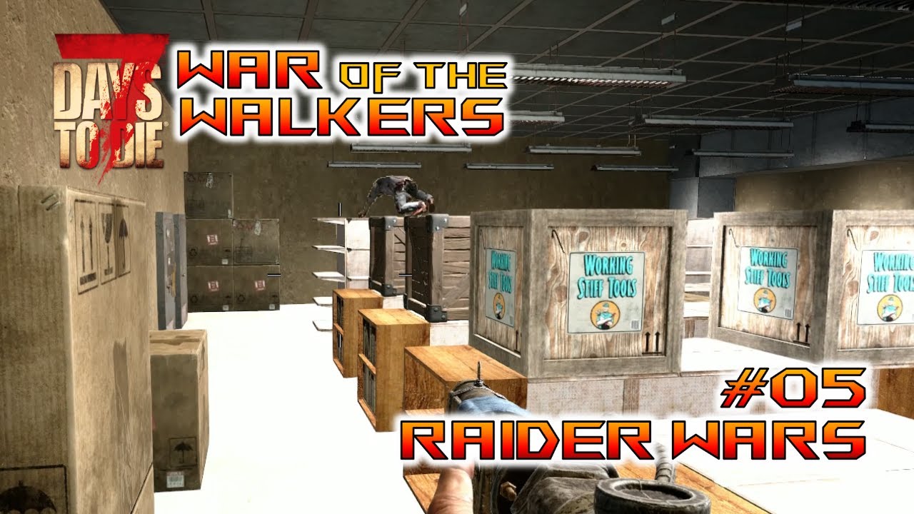 7 Days to Die War of the Walkers Mod | Super Impressive Dwalls Hardware & Patch Notes! | Lets Play