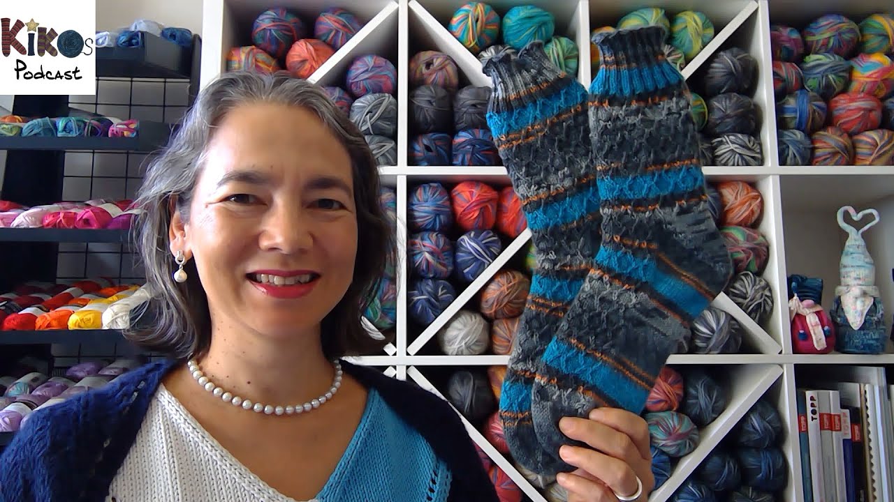 Kiko's Knitting Podcast #155 - Pattern Battle Socks