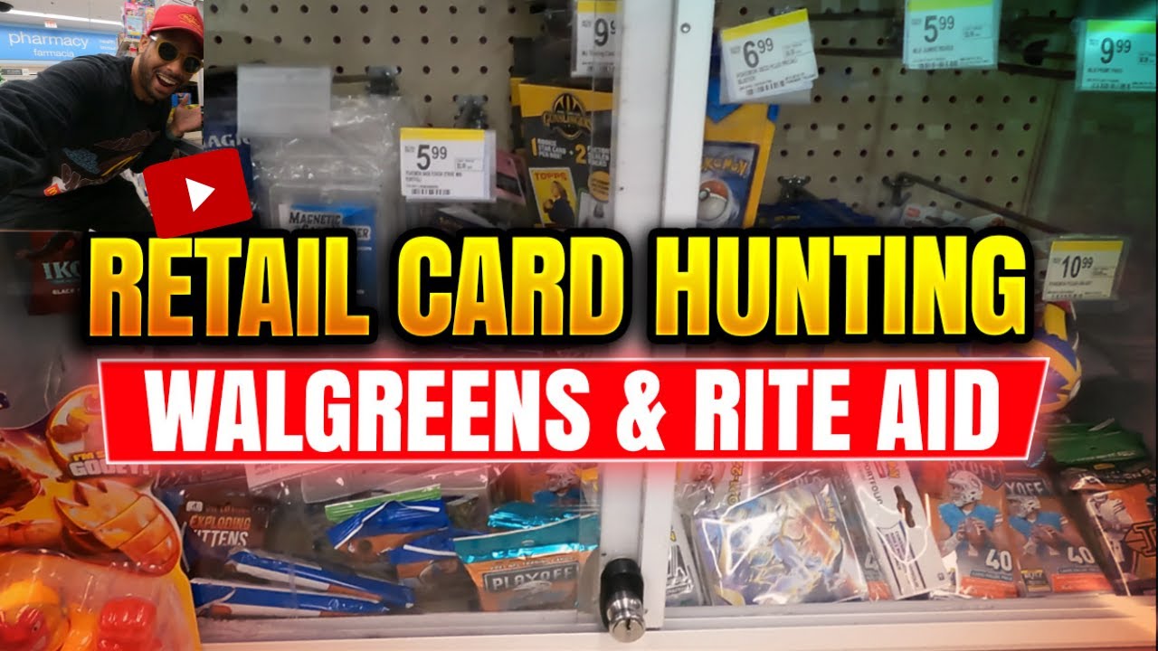 Let's Go Sports Card Hunting Retail Cvs, Walgreens, Rite Aid