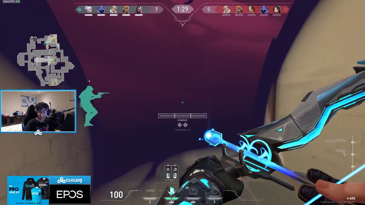 Tenz being 5head | 200 IQ Gameplay with Sova in Valorant