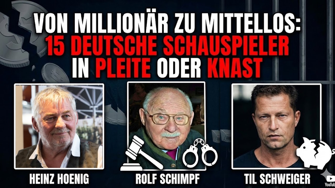 15 berühmte Gesichter – vom roten Teppich direkt in die Pleite oder hinter Gitter