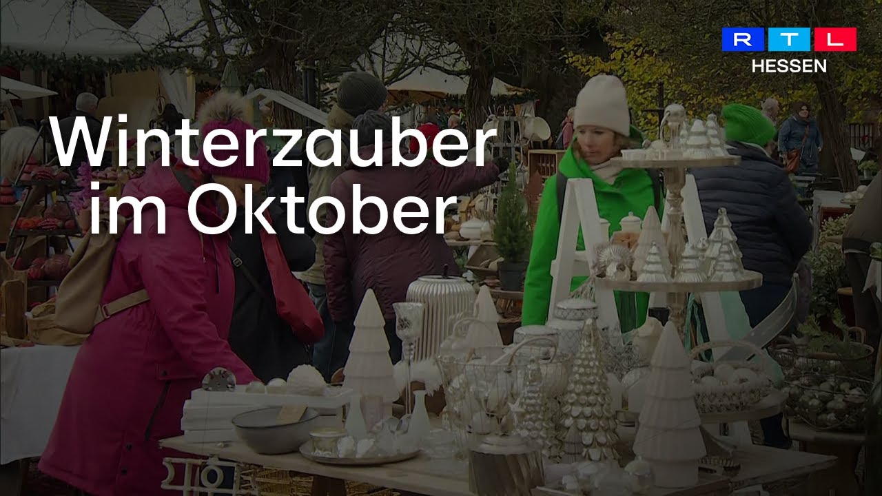 Winterzauber in Laubach-Weihnachtsflair schon im Oktober