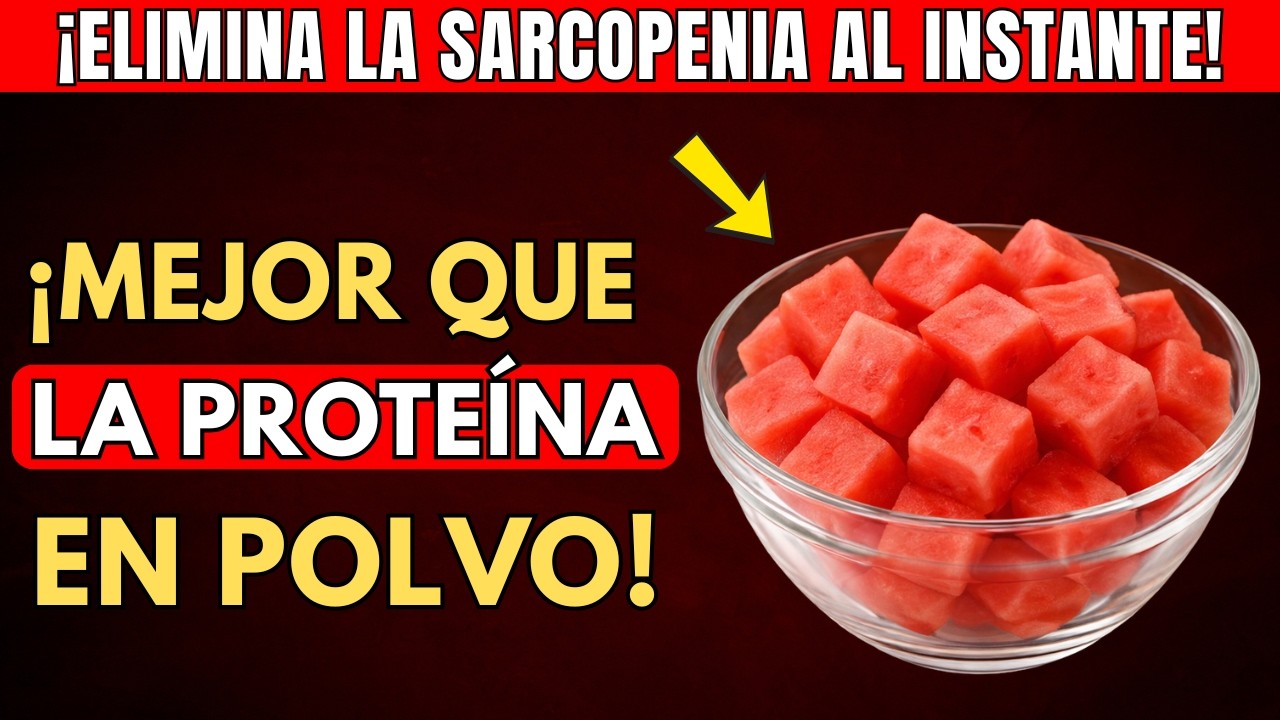 ¡Deja la proteína en polvo! El alimento natural que protege y salva tus músculos