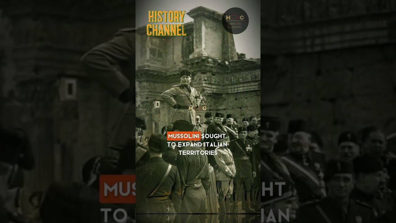 Mussolini and Hitler: A Shadow or a Rival? #history #mussolini #hitler
