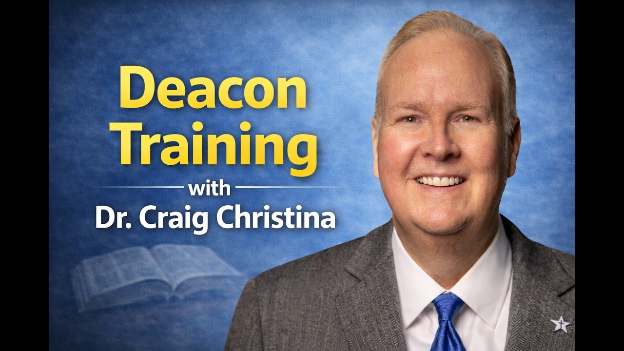 Deacon Training (Part 1) | Dr. Craig Christina
