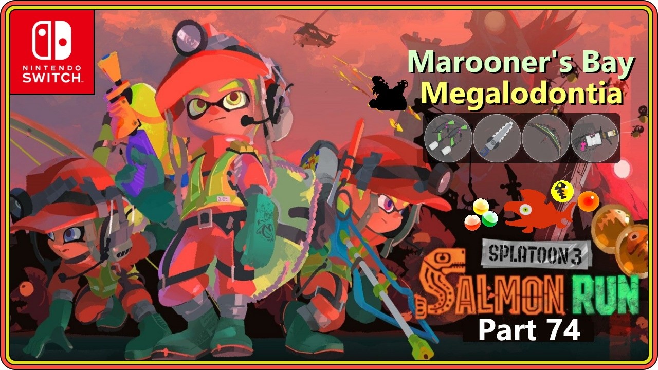 Live Stream: Splatoon 3 Salmon Run Part 74 - Honored Scrapper, your ride has arrived!!(Switch)