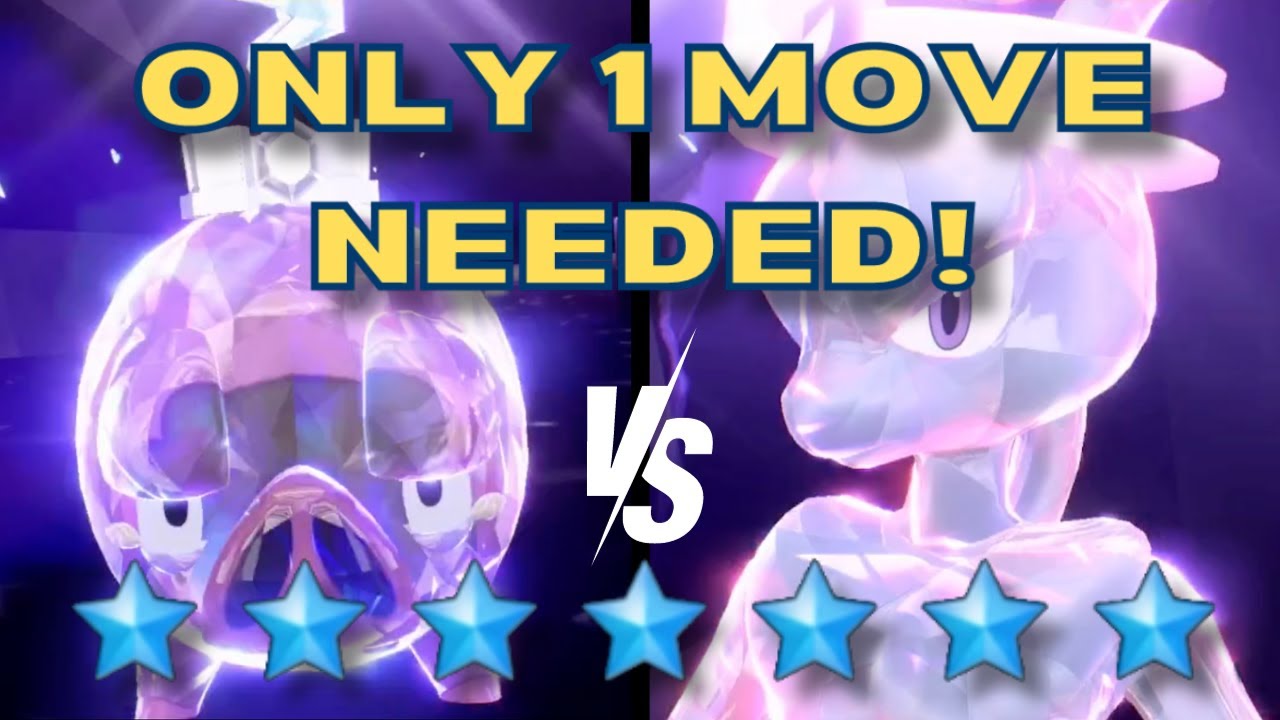 This LECHONK Build DESTROYS the 7 Star Mewtwo Event Tera Raid • Pokémon Scarlet and Violet
