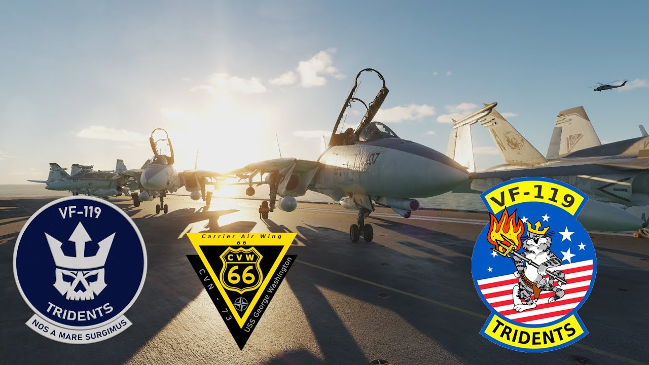 [DCS World] CVW66 AMVI Joint Thunder 2025 Mission 1 AOR WEST