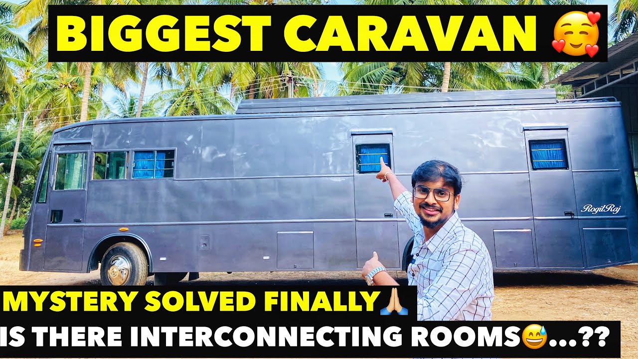 I BOOKED THIS CINEMA CARAVAN🥰😍..!!! AM SERIOUS🔥🤩