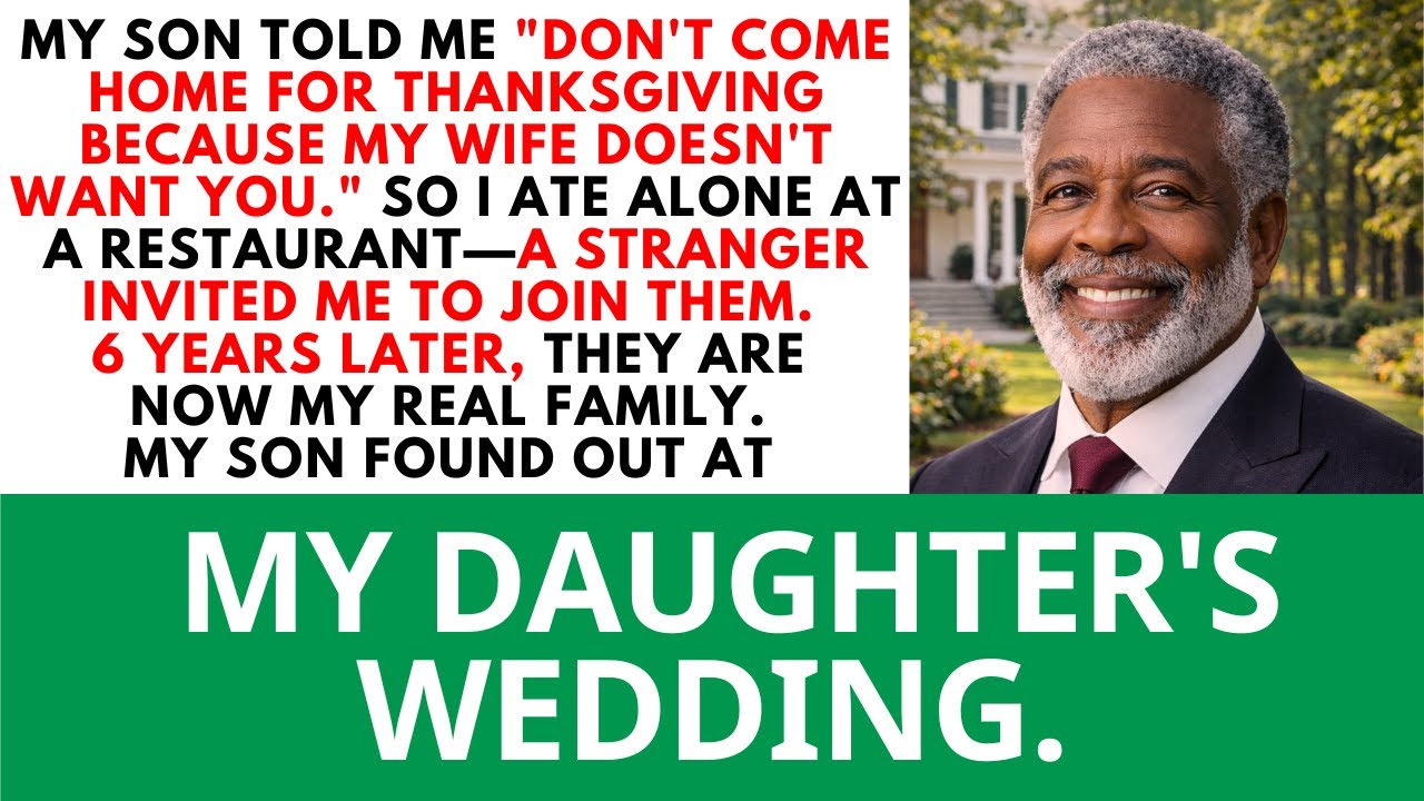 Don't Come Home, My Wife Doesn't Want You Here, My Son Said—Years Later, At His Sister's Wedding