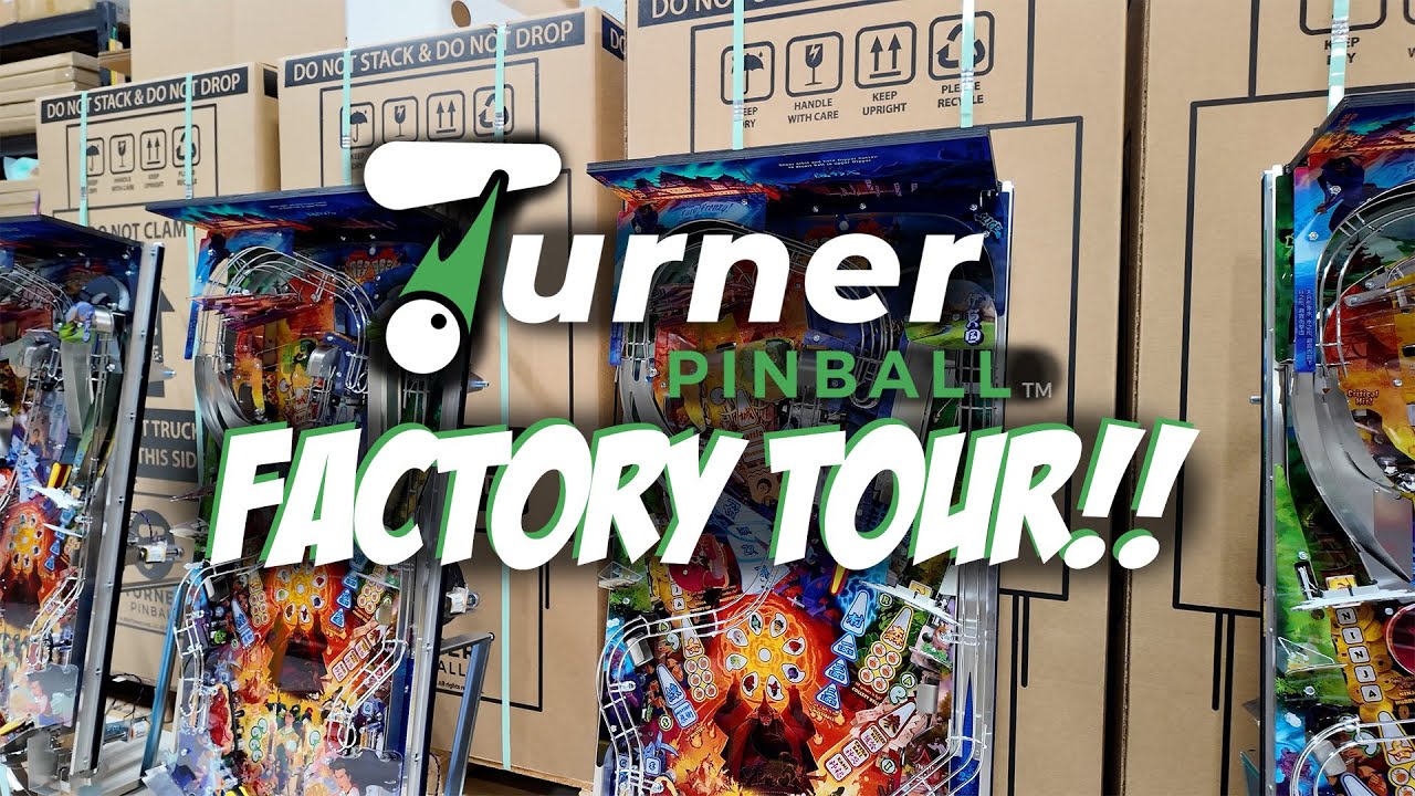 My Turner Pinball Factory Tour