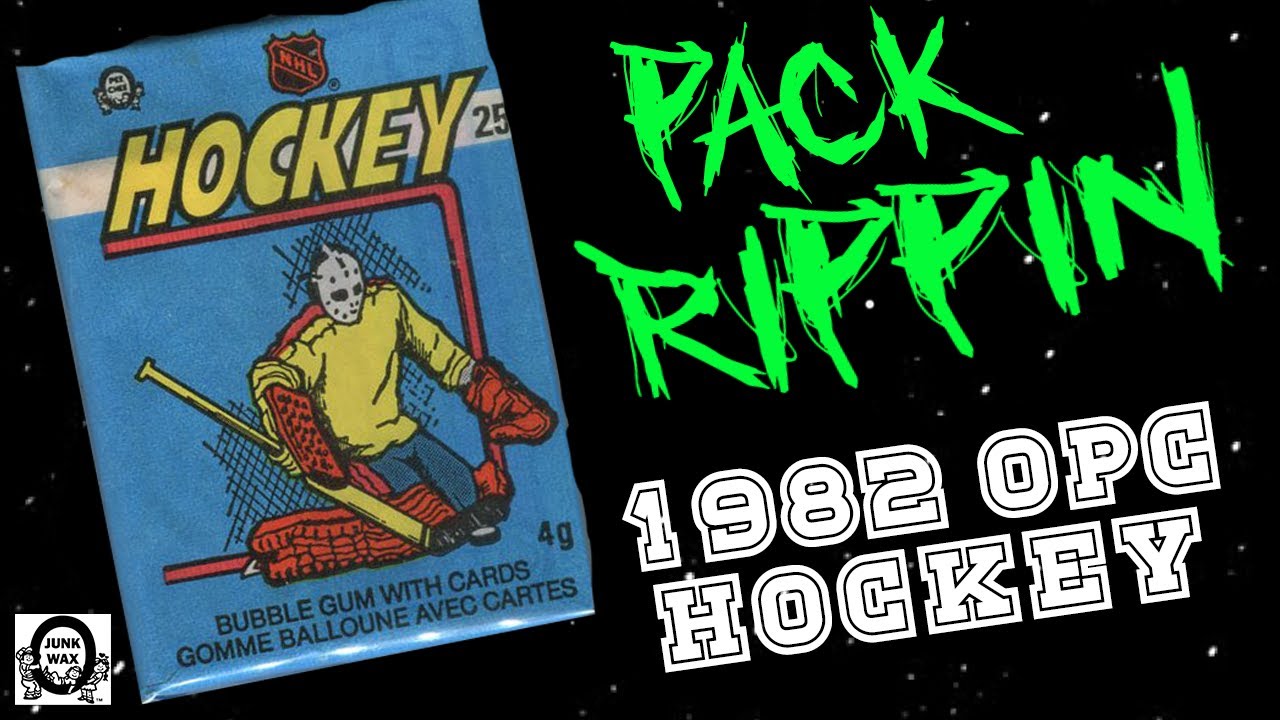 1982 OPC Hockey Card Pack Opening | 82 O-Pee-Chee Hockey Pack | Opening Vintage Hockey Cards