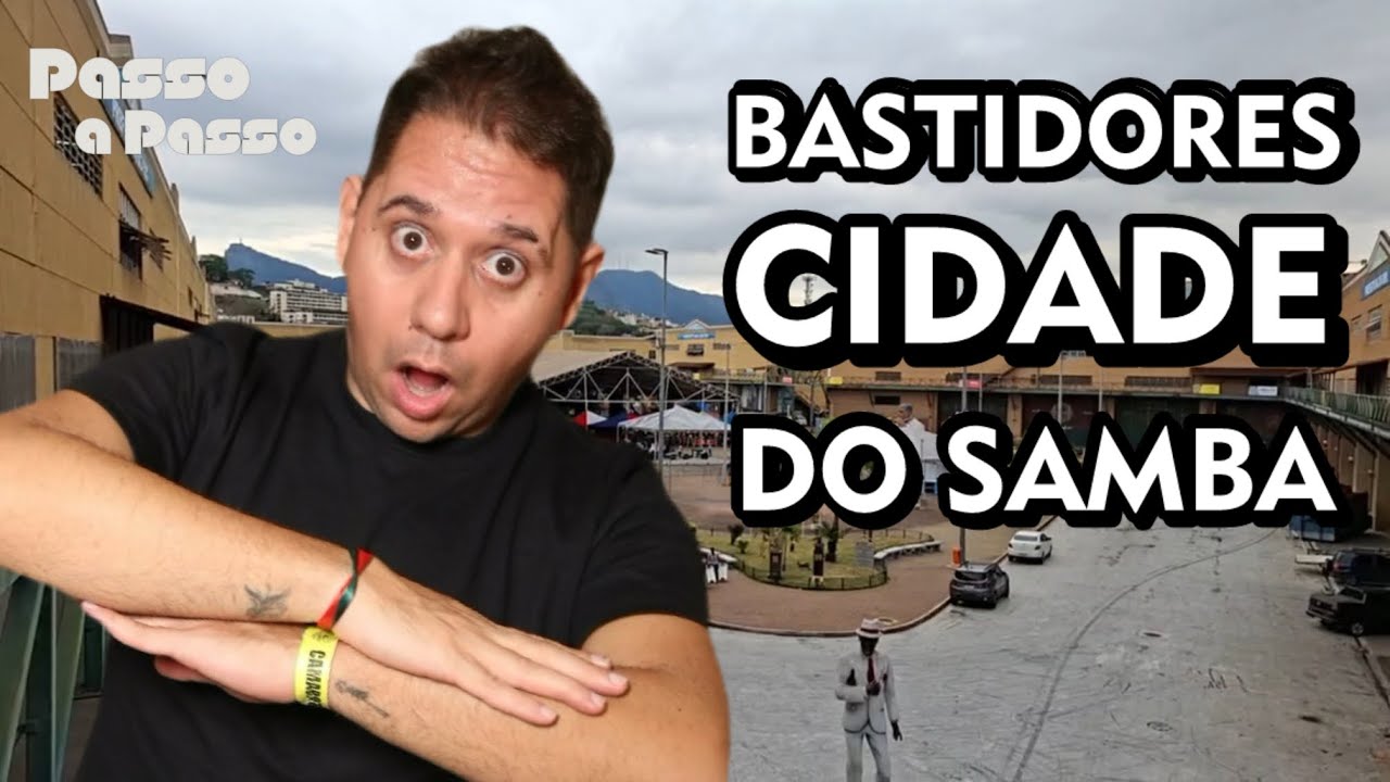 🐾 Tour pelos Bastidores dos Barracões das Escolas na Cidade do Samba