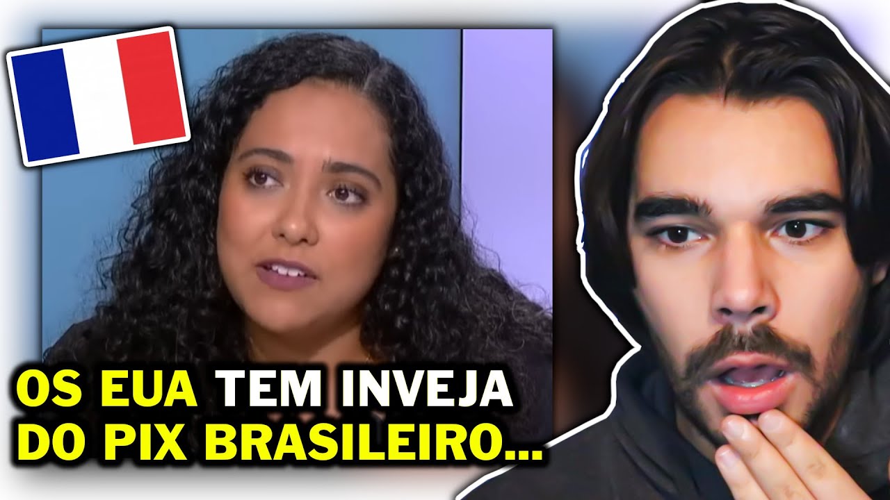 PIX VIRA ASSUNTO NA FRANÇA! | Português reage