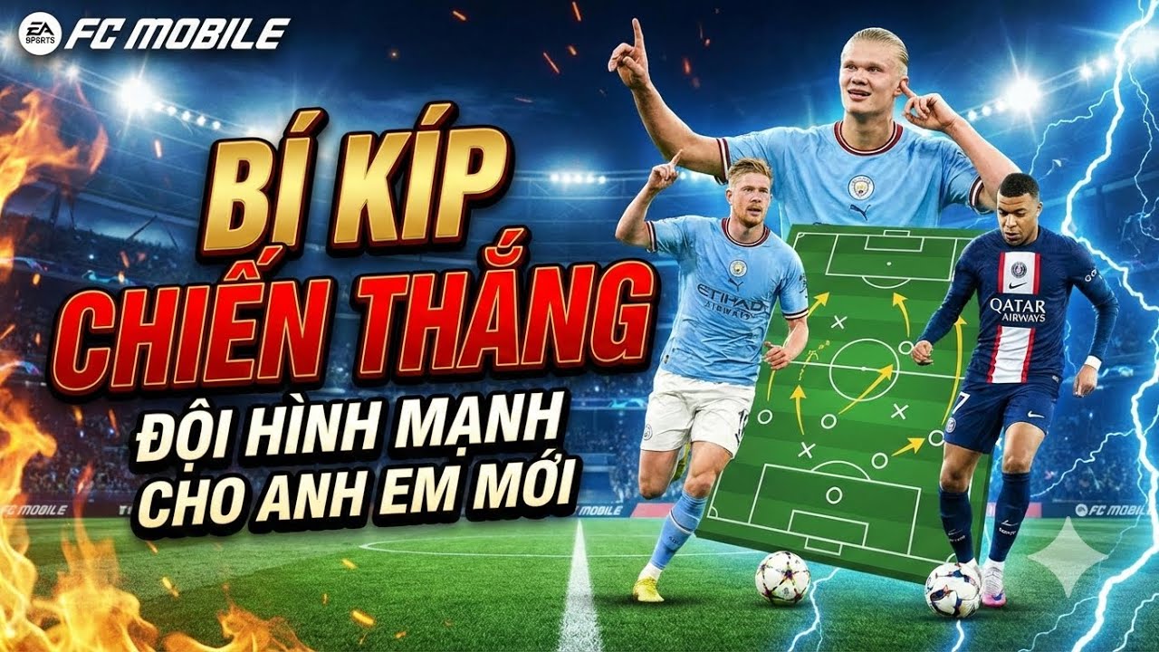 Bí kíp chiến thắng đội hình mạnh mà các anh em mới chơi cần nắm 