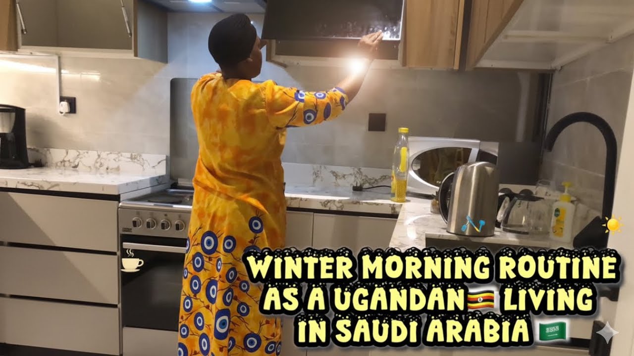 The Reality Of Winter In Saudi Arabia 🇸🇦 | Ugandan Morning Routine 🇺🇬| Saudi Living 