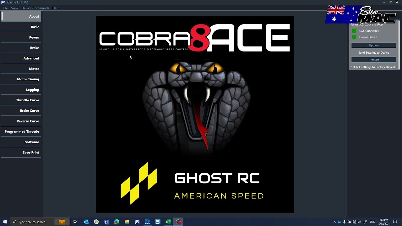 Ghost RC Cobra ACE RPM limit