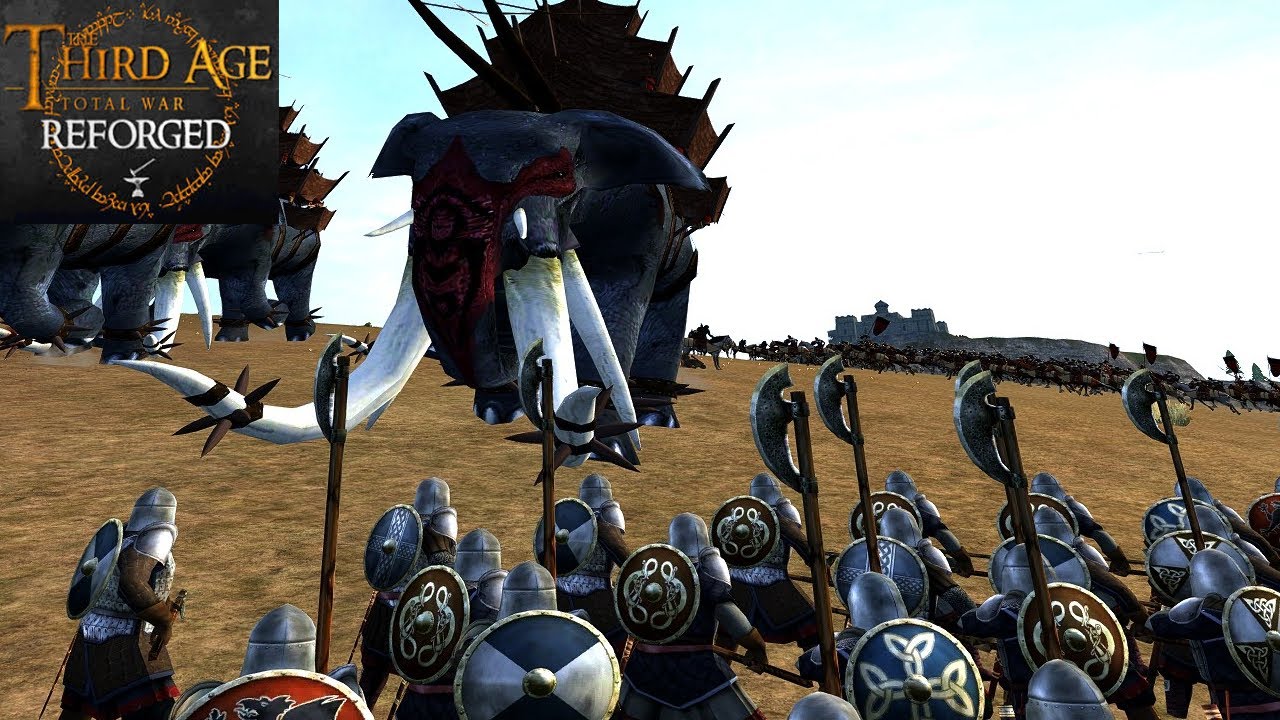 FAEN'OBEL, CAPITAL OF THE HARADRIM (Siege Battle) - Third Age: Total War (Reforged)