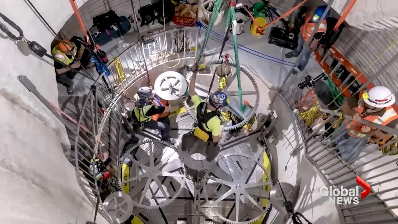 Time-lapse reveals inside of 10,000-year clock built by Amazon's Jeff Bezos