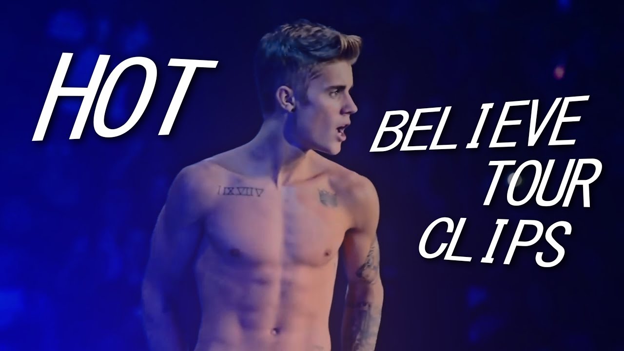 Hot Justin Bieber Believe Tour Clips For Editing