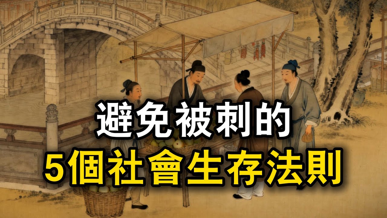 避免被刺的5個社會生存法則#观人识人 #识人术 #强者思維 #認知 #自我提升 #認知覺醒 #爲人處世