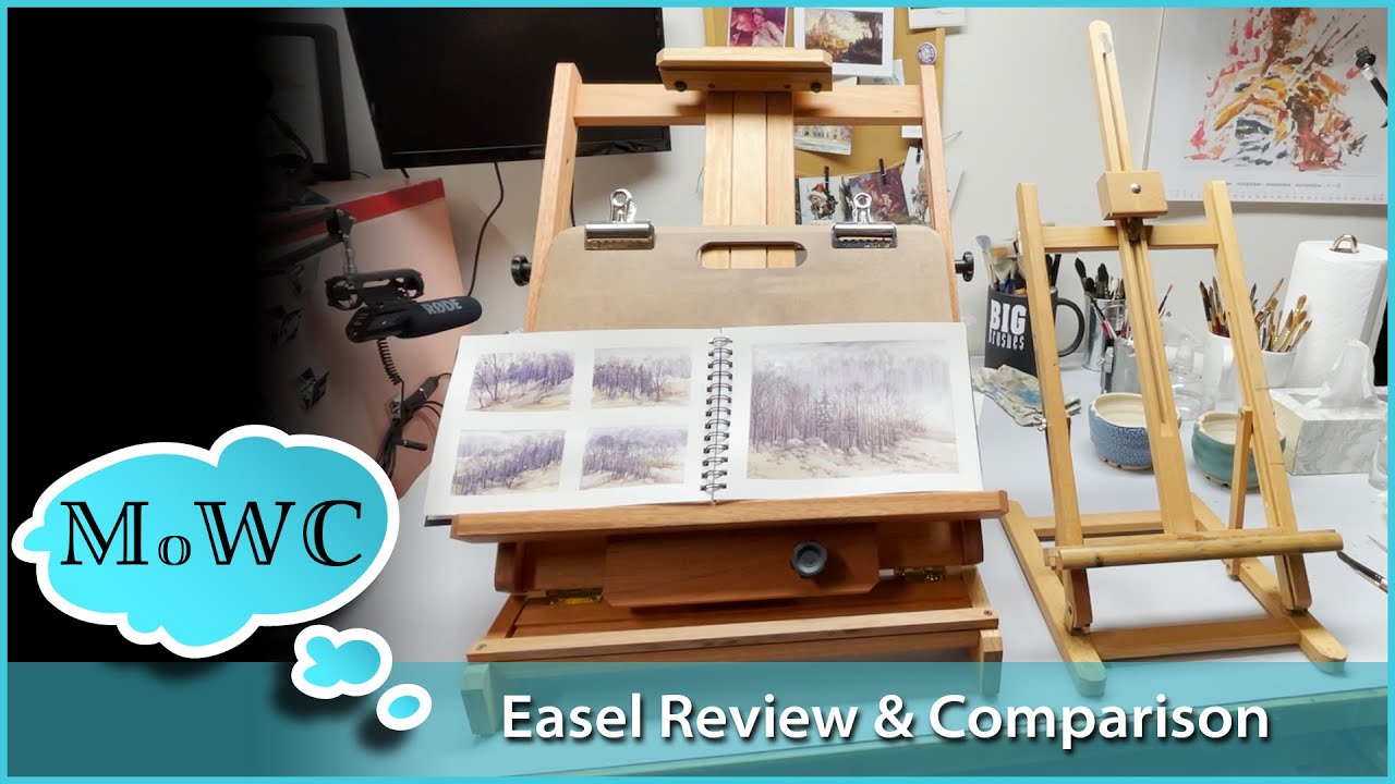 Table Top Artist's Easel Unboxing, Review, & Comparison.