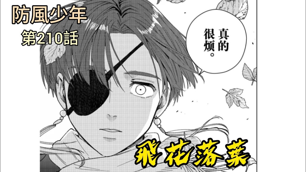 [防風少年 漫畫第210話] 蘇枋根本不在乎....