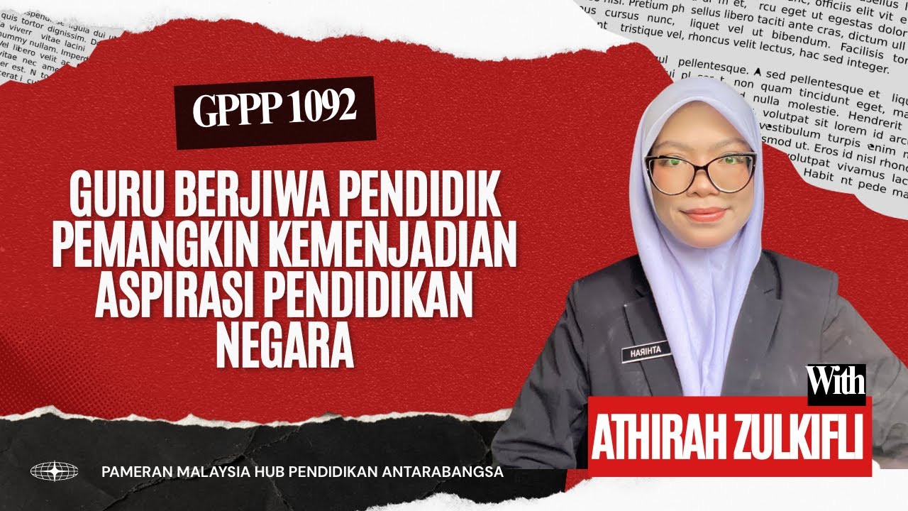 Guru Berjiwa Pendidik : Pemangkin Kemenjadian Aspirasi Pendidikan Negara 👩🏻‍🏫