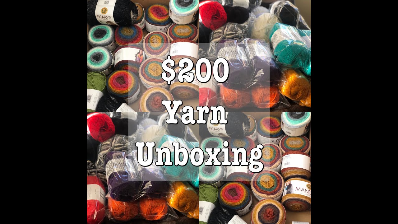 Jo Ann Yarn Haul / Unboxing  -  Lion Brand / Big Twist Soft - Easy Crochet for Beginners